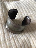 Klem armband koper brons breed model 1 stuk nieuw, Sieraden, Tassen en Uiterlijk, Armbanden, Verzenden, Nieuw, Zilver, Zilver