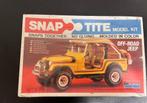 Bouwdoos jeep cj7, Hobby en Vrije tijd, Modelbouw | Auto's en Voertuigen, Ophalen, Auto, Groter dan 1:32, Nieuw