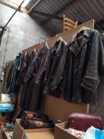 7 zware lederen motor/bromfiets jassen, Ophalen of Verzenden, Tweedehands, Jas | leer