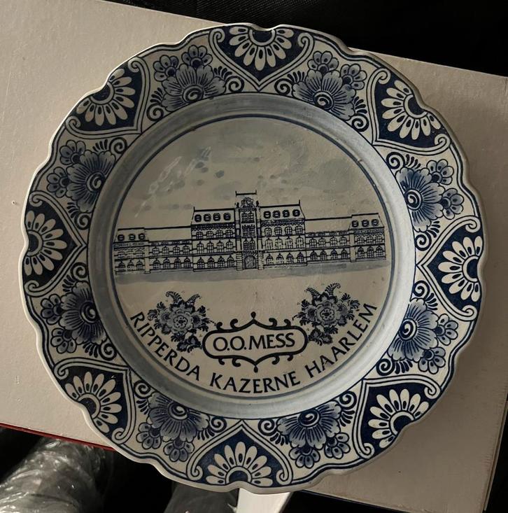 Delfta Blauw bord, Antiek en Kunst, Antiek | Wandborden en Tegels, Ophalen of Verzenden