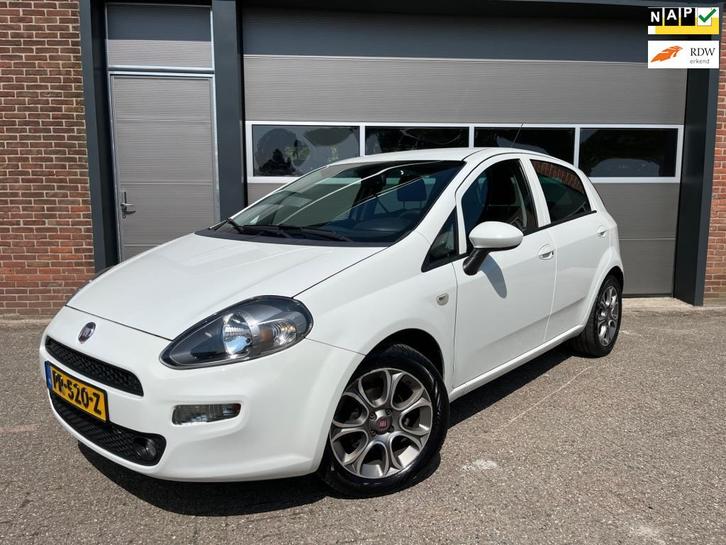 Fiat Punto Evo 0.9 TwinAir Sempre-Navigatie-Trekhaak-PDC-Cru, Auto's, Fiat, Bedrijf, Te koop, Punto EVO, ABS, Airbags, Airconditioning