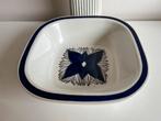 Vintage Groot Rörstrand ‘Pontus’ Schaal Blauw Olle Alberius, Antiek en Kunst, Ophalen of Verzenden