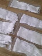 Set van 7 paar witte handschoenen, nieuw in de verpakking, Ophalen of Verzenden, Nieuw, Handschoenen, Hoed of Pet