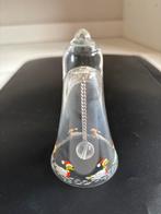 Glazen Kerstbel met Eendjes, Overige materialen, Wit, Ophalen of Verzenden, Zo goed als nieuw