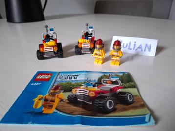 Lego brandweer quad, 2 STUKS!, 4427 beschikbaar voor biedingen