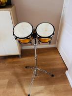 Bongo's met statief, Muziek en Instrumenten, Ophalen of Verzenden, Gebruikt, Trommel
