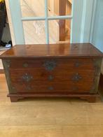 Koloniale scheepskist eiken, Antiek en Kunst, Ophalen