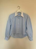 Oversized blouse mer strass sando 0, Blauw, Sandro, Ophalen of Verzenden, Zo goed als nieuw