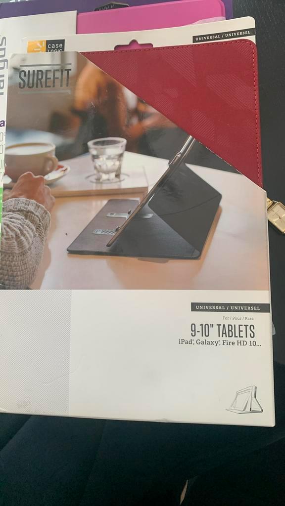 Case Logic SureFit, Computers en Software, Tablet-hoezen, Zo goed als nieuw, Ophalen of Verzenden