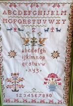 Merklap, Antiek en Kunst, Antiek | Kleden en Textiel, Ophalen of Verzenden