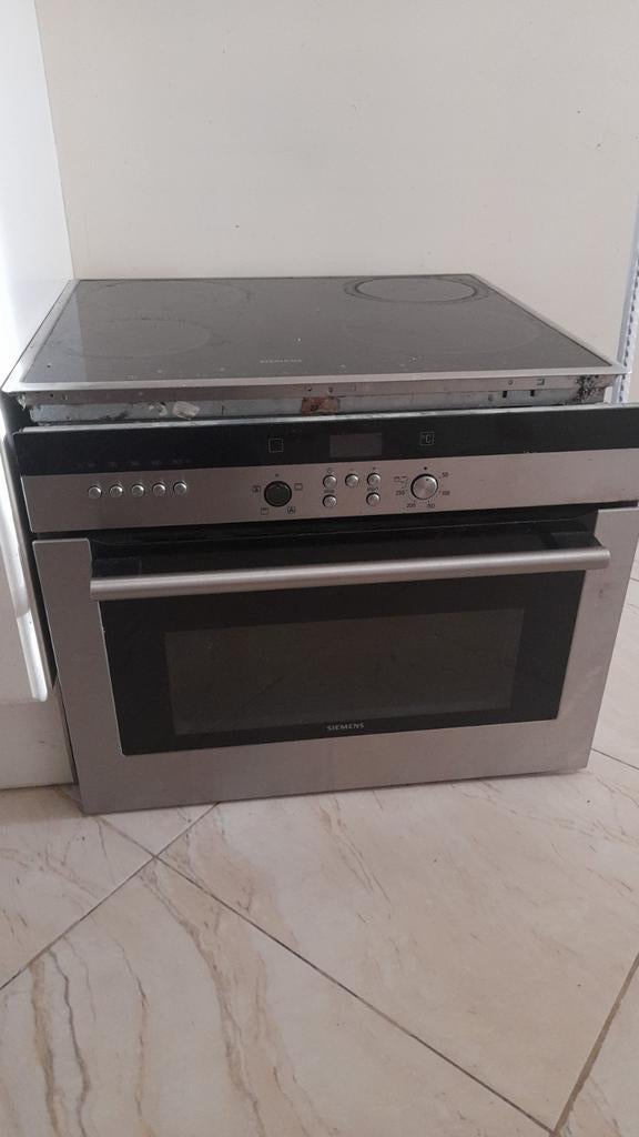 Defecte oven en kookplaat - voor onderdelen, Witgoed en Apparatuur, Ovens, 45 tot 60 cm, Oven, Ophalen of Verzenden, Inbouw