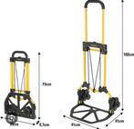 Stanley SXWTD-FT584 Opvouwbare steekwagen - 60kg, Ophalen of Verzenden, Nieuw