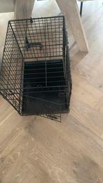 mooie zwarte bench in uitstekende staat, Dieren en Toebehoren, Ophalen of Verzenden, Zo goed als nieuw, Minder dan 75 cm, Minder dan 65 cm