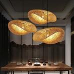 Hanglamp *NIEUW* Riet bamboo japanse stijl, Huis en Inrichting, Lampen | Hanglampen, Nieuw, Ophalen of Verzenden