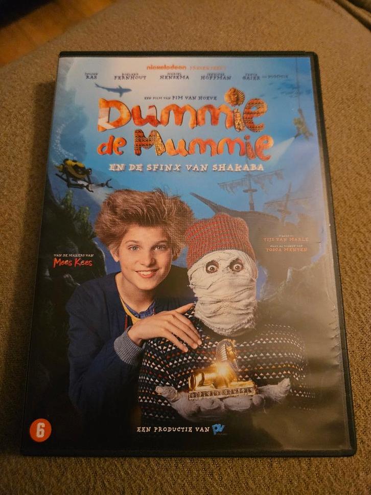dvd: Dummie de Mummie en de sfinx van shakara, Cd's en Dvd's, Dvd's | Kinderen en Jeugd, Zo goed als nieuw, Tv fictie, Avontuur