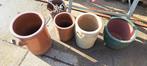 Diverse Bloempotten voor Tuin of Balkon, Tuin en Terras, Bloembakken en Plantenbakken, Ophalen, Gebruikt, Minder dan 30 cm, Minder dan 60 cm