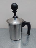 Mooie roestvrijstalen melkopschuimer van Frabosk Italy, Ophalen of Verzenden, Gebruikt, Handmatige melkopschuimer
