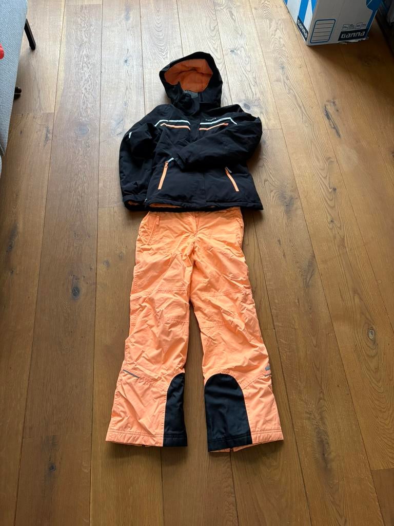 Skipak van Icepeak maat 152 (skibroek en ski jas), Zo goed als nieuw, Kleding, Skiën, Ophalen