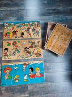 Vintage houten vloerpuzzel Rolf Holland, Kinderen en Baby's, Ophalen of Verzenden, Gebruikt, Overige typen