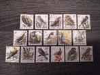 België serie Vogels zegels, Verzenden, Gestempeld, Dier of Natuur