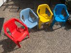 Vier kinderstoeltjes, Tuin en Terras, Ophalen, Zo goed als nieuw