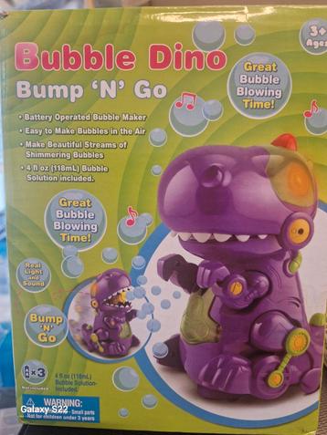 Dinosaur Bubble Machine with Bump N Go 3Y+