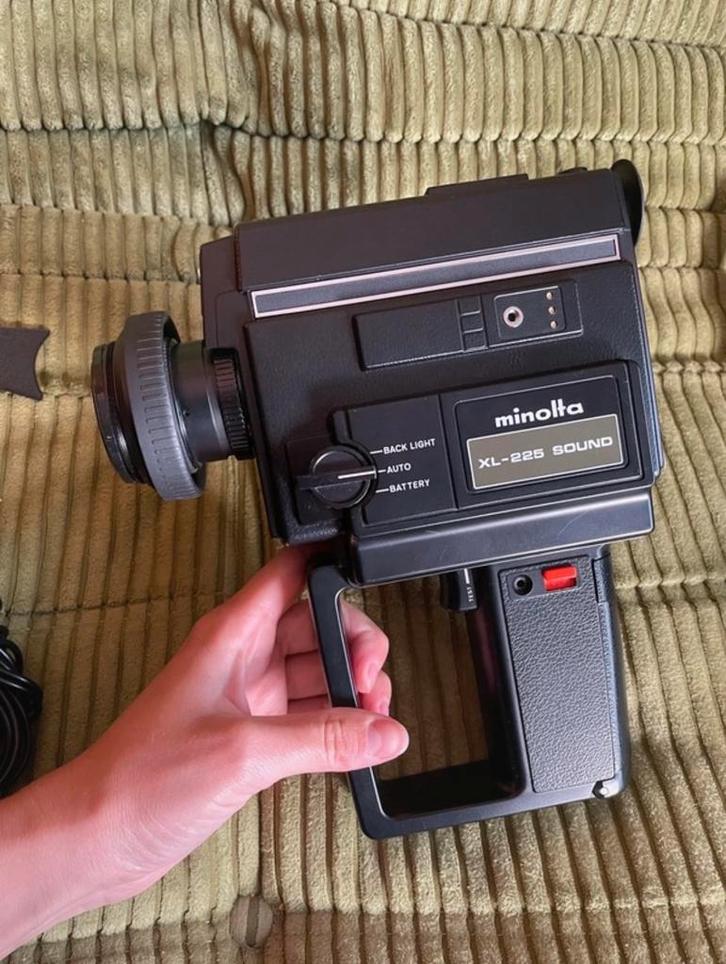 Super8 filmcamera Minolta XL-225 Sound, Audio, Tv en Foto, Videocamera's Analoog, Camera, 8mm, Ophalen