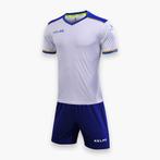 Kelme - Segovia Voetbaltenue wit blauw | Maat 164, Kinderen en Baby's, Kinderkleding | Maat 164, Jongen of Meisje, Sport- of Zwemkleding