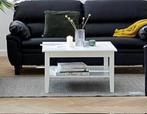 Jysk salontafel wit, Huis en Inrichting, Tafels | Salontafels, Ophalen, 50 tot 100 cm, Vierkant, Nieuw