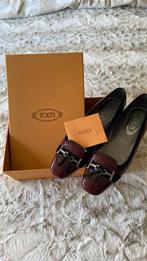 Tod’s originele instappers maat 37,5, Ophalen of Verzenden, Instappers, Zo goed als nieuw, Rood