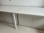 Melltorp (eet)tafel, bureau, afmeting 125 x 75 x 74 cm wit, Huis en Inrichting, Tafels | Eettafels, Ophalen, Overige materialen