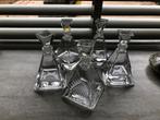 Set van kristal parfum flesjes, Verzamelen, Verzenden, Zo goed als nieuw, Kristal, Overige typen