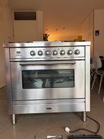 Boretti gasfornuis met oven 5-pit, 60 cm of meer, Ophalen of Verzenden, Zo goed als nieuw, Gas