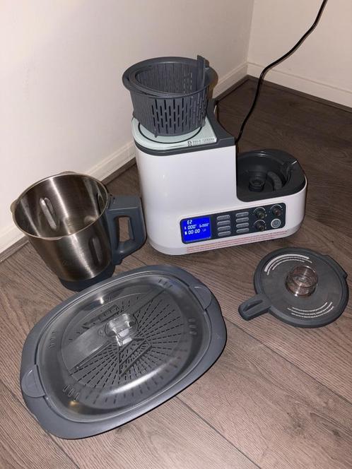 Quigg Keukenmachine met wifi-functie inclusief keukendoeken, Witgoed en Apparatuur, Keukenmixers, Nieuw, 2 tot 3 liter, 3 snelheden of meer