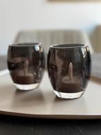 Theelichthouder (zwaar dik glas), Veens Living, Nieuw, Elst, Info@veensliving.nl