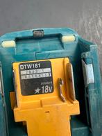 Makita DTW181 18V Slagmoersleutel, Doe-het-zelf en Verbouw, Boormachine, Variabele snelheid, Ophalen of Verzenden, Gebruikt
