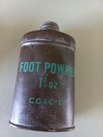 Oud blikje Foot powder WO2!!, Ophalen of Verzenden, Engeland, Overige typen