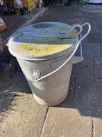 Originele Zinken Vuilnisemmer 35L, Huis en Inrichting, Woonaccessoires | Prullenbakken, Overige materialen, Gebruikt, 50 tot 75 cm