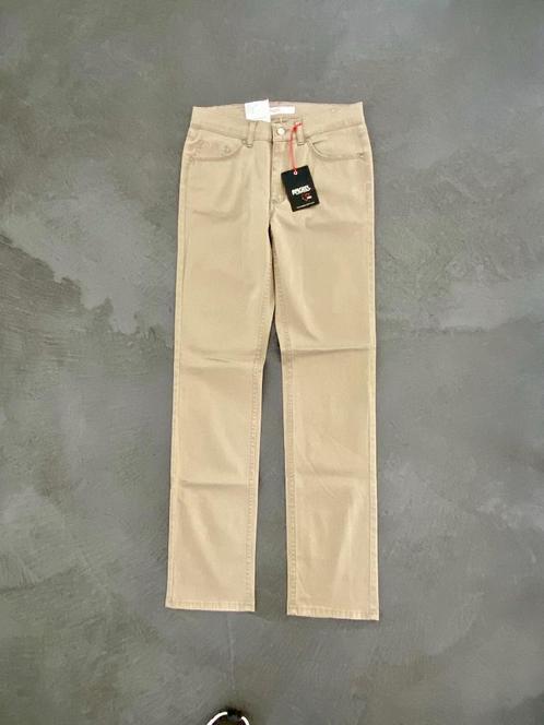 H193 Nieuw: Angels Cici maat 36/38=S/M jeans L32 broek beige, Kleding | Dames, Broeken en Pantalons, Nieuw, Maat 36 (S), Beige