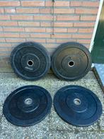 Olympische bumper plates 50kg 50mm totaal, Sport en Fitness, Fitnessmaterialen, Ophalen of Verzenden