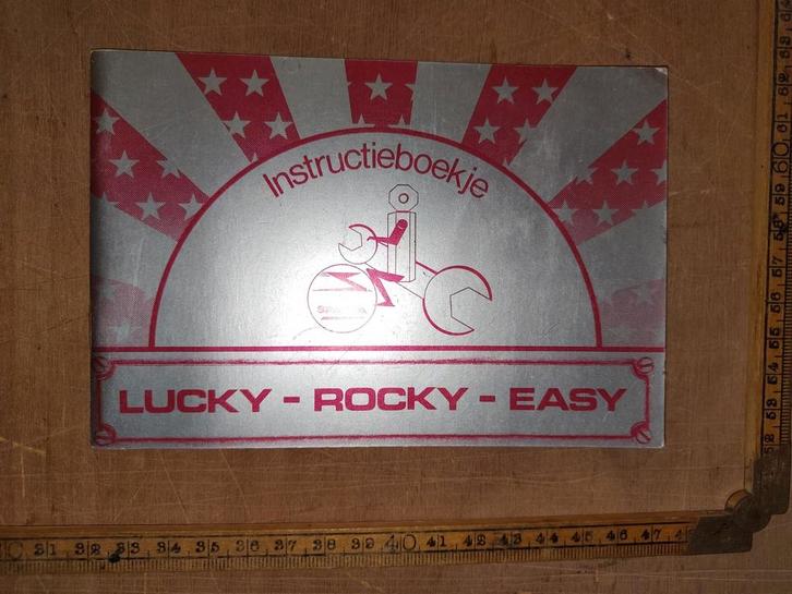 Instructie boekje Sparta Lucky - Rocky - Easy, Fietsen en Brommers, Handleidingen en Instructieboekjes, Zo goed als nieuw, Ophalen of Verzenden