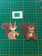 L1 Stansjes 2 eekhoorntjes, Ophalen of Verzenden, Nieuw, Overige thema's, Overige typen
