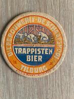 Oud bierviltje La Trappe Koningshoeven Tilburg, Verzamelen, Viltje(s), Gebruikt, Ophalen of Verzenden, La Trappe