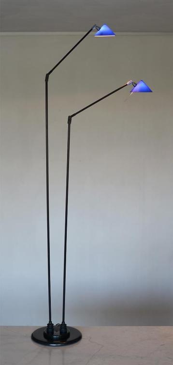✅ POLA DESIGN Amstelveen lees vloerlamp MEMPHIS STYLE  1980 beschikbaar voor biedingen