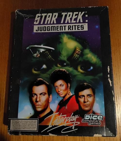 Star Trek: Judgment Rites - PC CD - BIG BOX PC COLLECTIBLE!!, Spelcomputers en Games, Games | Pc, Gebruikt, 1 speler, Verzenden