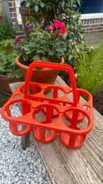 Oranje retro flessenrek, Ophalen of Verzenden, Huis en Inrichting