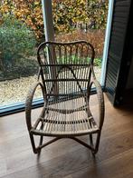 Rieten stoel, Tuin en Terras, Ophalen, Zo goed als nieuw