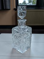 Karaf Pools Kristal 28cm, Antiek en Kunst, Antiek | Glas en Kristal, Ophalen of Verzenden
