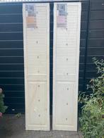 Twee Cando Louvre Deuren, Doe-het-zelf en Verbouw, Deuren en Horren, Ophalen, Minder dan 80 cm, Binnendeur, Minder dan 200 cm