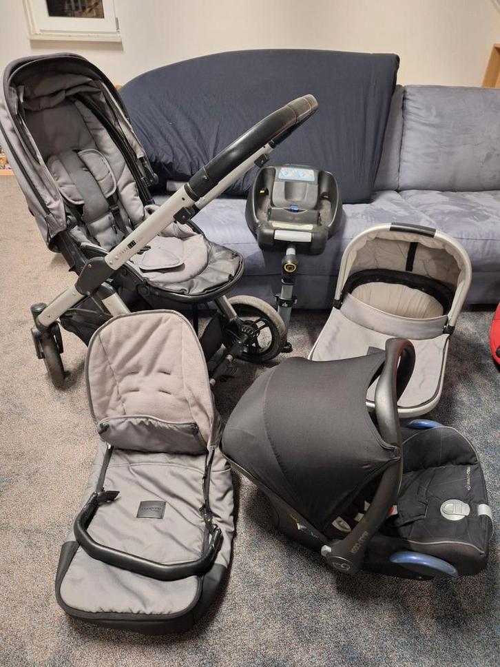 Mutsy transit kinderwagen | Maxi-Cosi | Easy Base | compleet, Kinderen en Baby's, Kinderwagens en Combinaties, Gebruikt, Ophalen